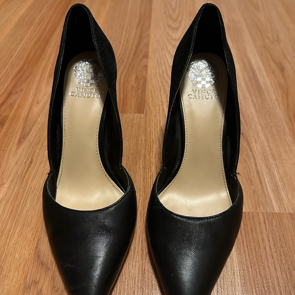 Black heels